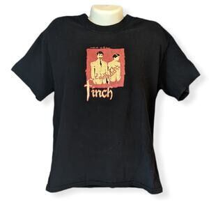 VTG 2000s Y2K Finch Post Hardcore Punk Rock Tee T-Shirt Mens M